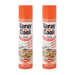 Spray and Cook 300ml x 2 cans