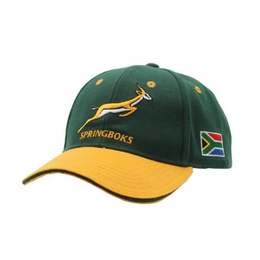 Springbok Cap with SA Flag