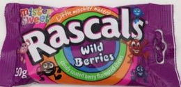 Rascals Wild Berries - 50g