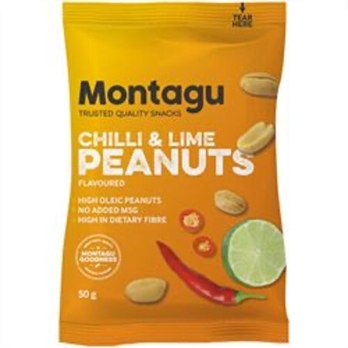Montagu Peanuts Chilli & Lime 50g