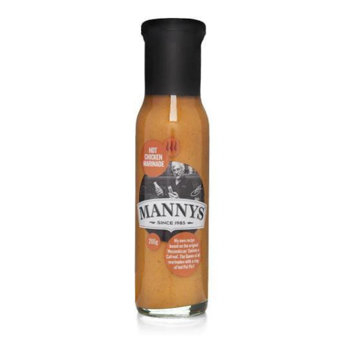 Mannys HOT Chicken Marinade 250ml