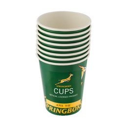 Springboks Cups (8 pack) Official