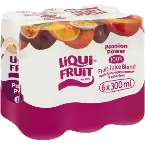 Liqui-Fruit Passion Power 6 pack