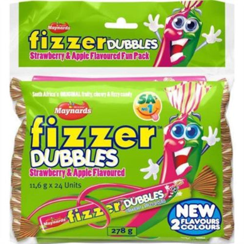 Beacon Fizzer - Dubbles - Strawberry & Apple 278g(24s)