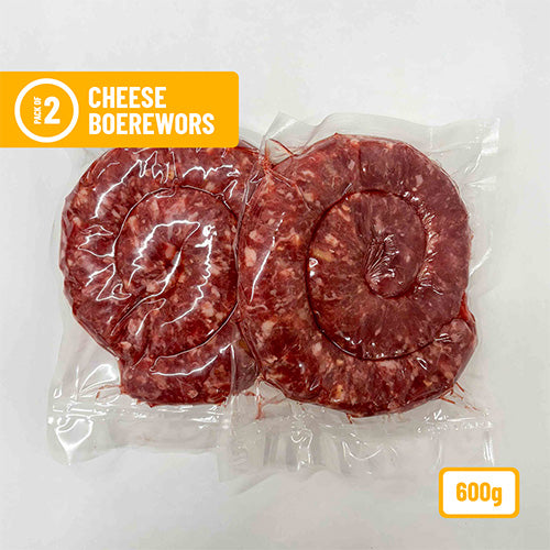 Boerewors Cheese 600g - 2 packs