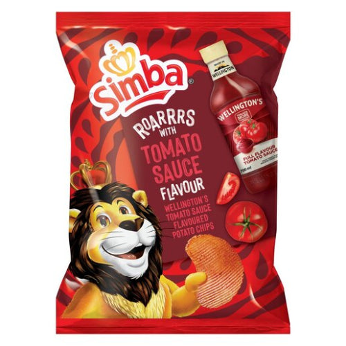 Simba Tomato Sauce Chips 120g