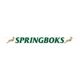Springboks Letter Banner Official