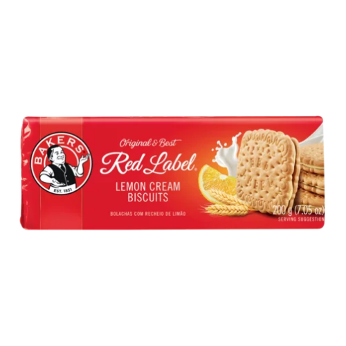 Bakers Red Label Lemon Creams 200g