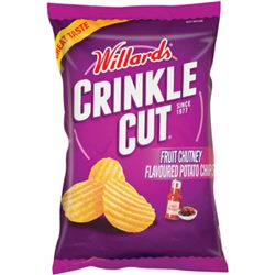 Willards Crinkle Cut - Fruit Chutney 120g