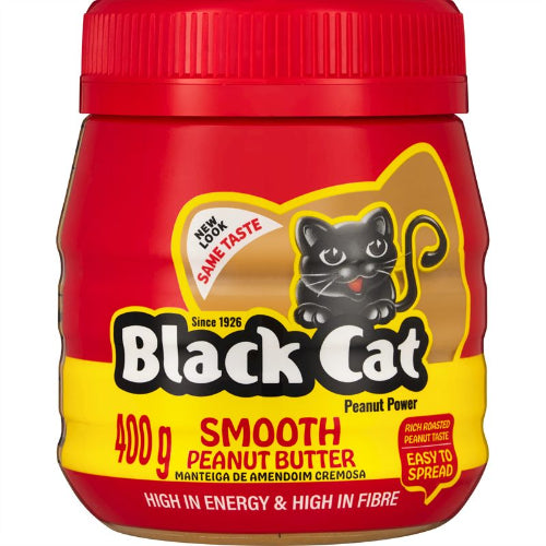Black Cat Smooth Peanut Butter 400g