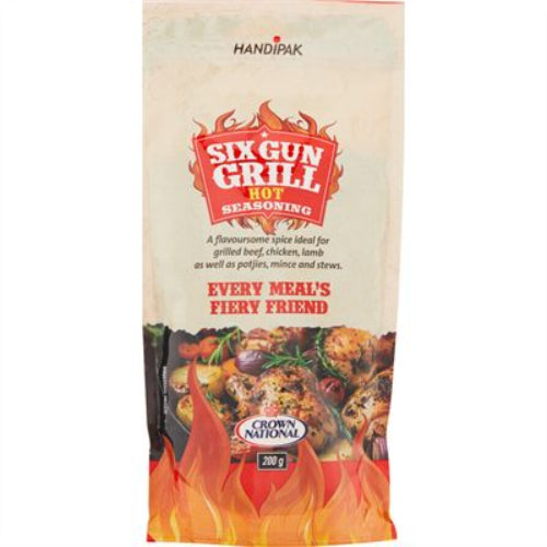 Six Gun Grill Seasoning - Hot 200g