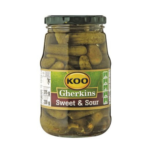 KOO Sweet and Sour Gherkins