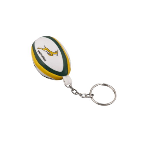 Springbok Rugby Ball Keyring