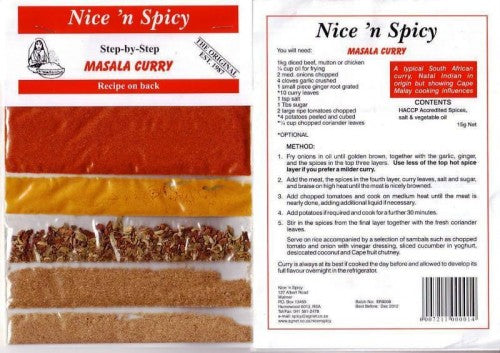 Nice 'n Spicy Masala Curry