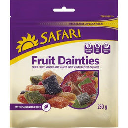 Safari Fruit Dainties Bag 250g