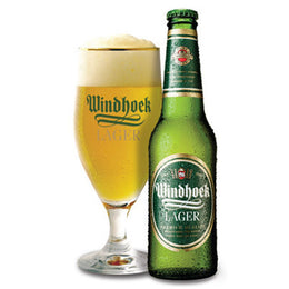 Windhoek Lager bottle - 330ml 6-pack
