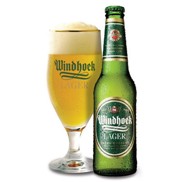 Windhoek Lager bottle - 330ml 6-pack