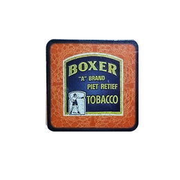 South African Boxer Tobacco Retro Coaster