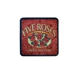 South African Five Roses Tea Retro Coaster