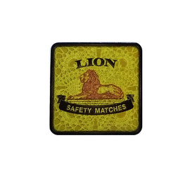 South African Lion Matches Retro Coaster