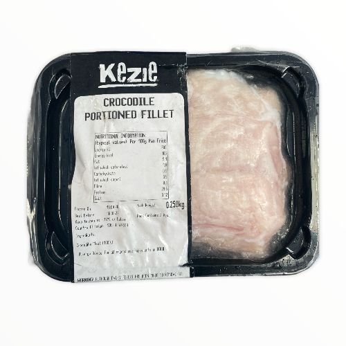 Crocodile Portioned Fillets 250g