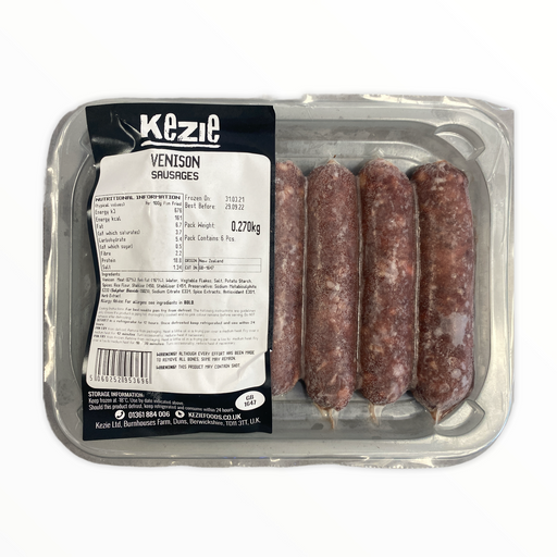 Venison Sausages 6 pack