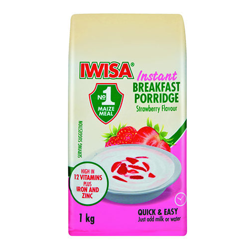 Iwisa Instant Porridge Strawberry 1kg