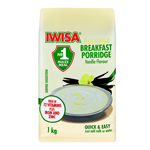 Iwisa Instant Porridge Vanilla 1kg