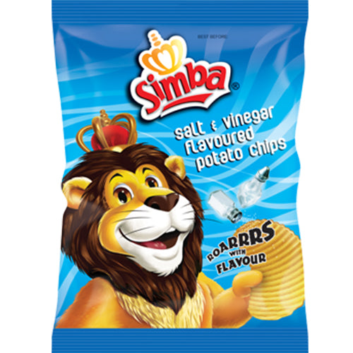 Simba Salt and Vinegar Chips 120g
