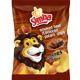 Simba Smoked Beef Chips 125g