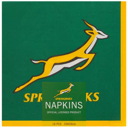 Springboks Napkins 16pcs Official