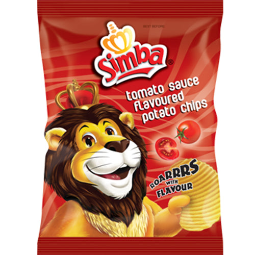 Simba Tomato Sauce Chips 125g